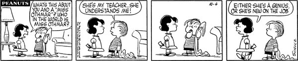 Peanuts cartoon