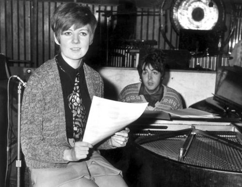 Cilla Black and Paul McCartney