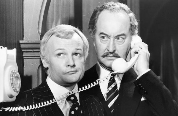 John Inman and Frank Thornton.