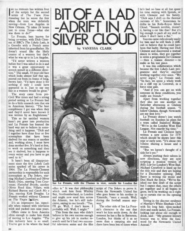 Ian la Frenais article
