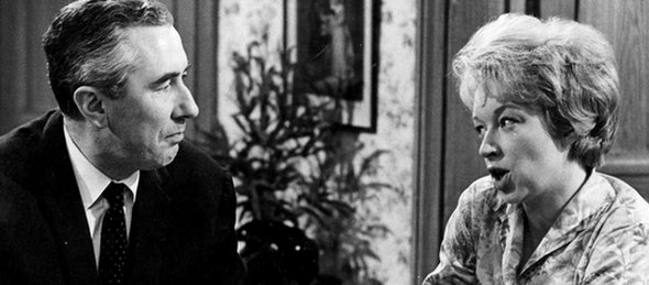 Peter Jones and June Whitfield