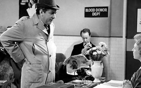 Tony Hancock and June Whitfield