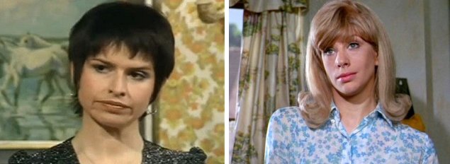 Brigit Forsyth and Sheila Fearn