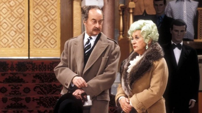 Frank Thornton and Mollie Sugden