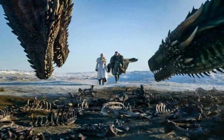 Game of Thrones dragons