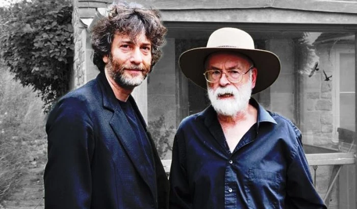 Neil Gaiman and Terry Pratchett