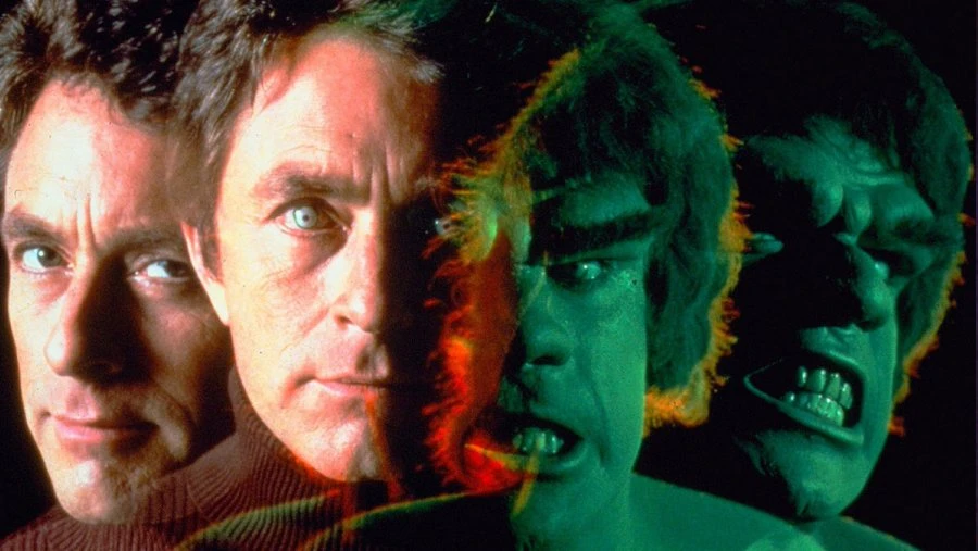 Bill Bixby and Lou Ferrigno