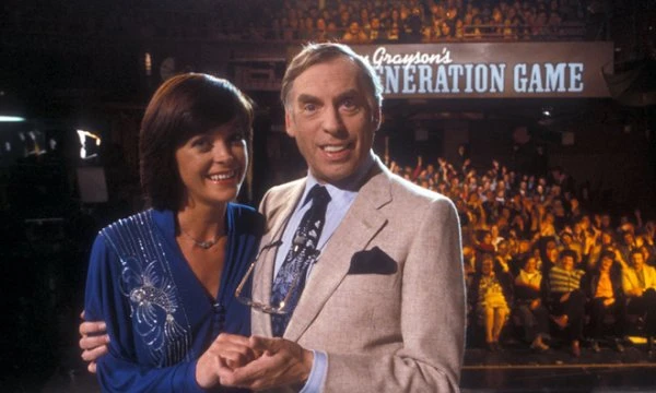 Isla St Clair and Larry Grayson