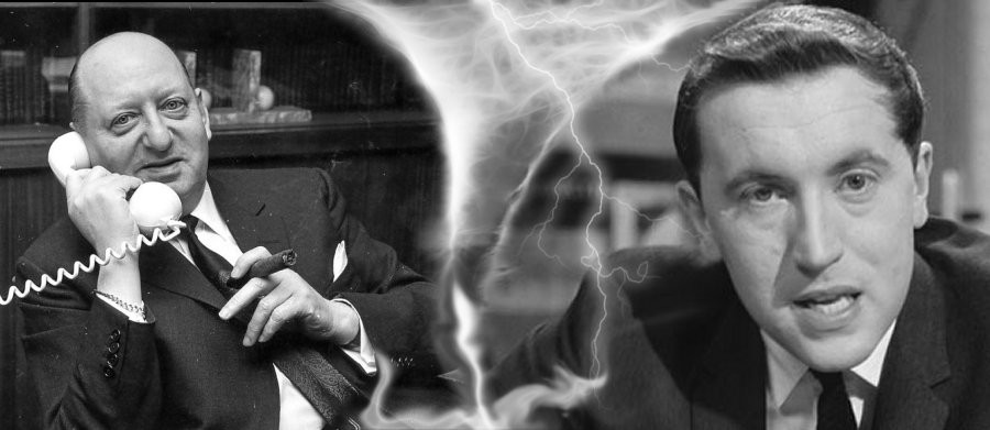 Lord Grade and David Frost