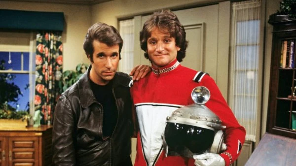 The Fonz and Mork