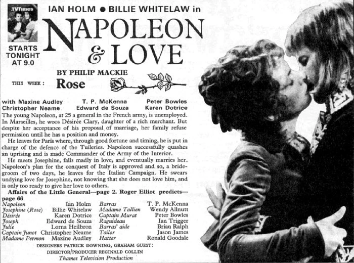 Napoleon and Love - Thames Television 1974