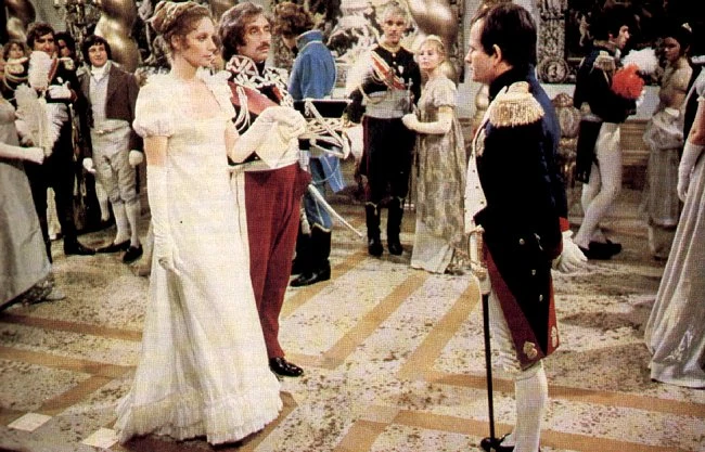 Catherine Schell and Ian Holm in Napoleon and Love