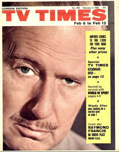 No Hiding Place on the cover of TV Times